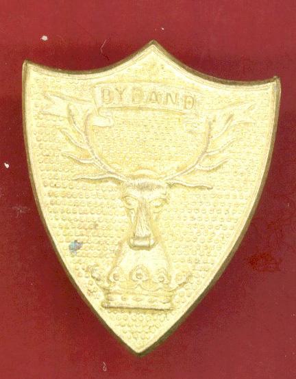 Scottish  Gordon Highlanders sporran badge