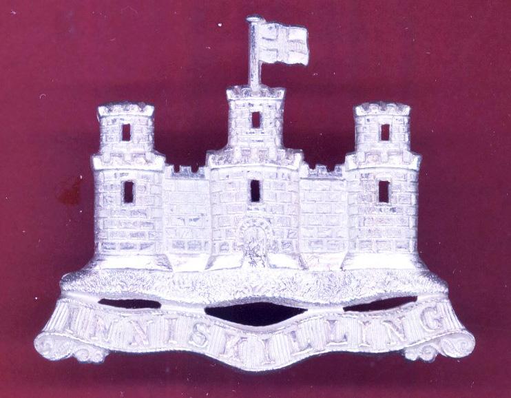 Royal Inniskilling Fusiliers Pipers caubeen badge