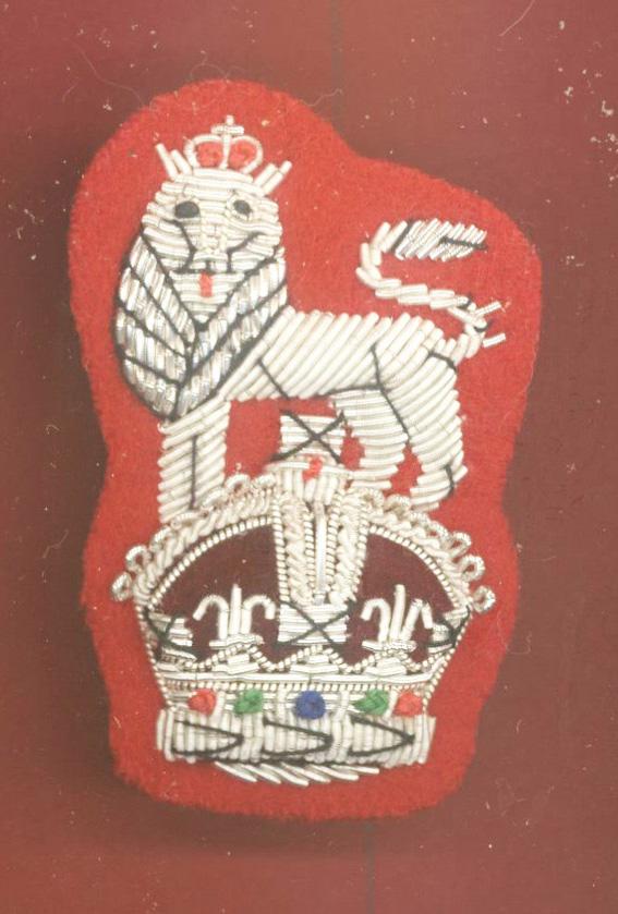 15th/19th King's Hussars NCO's embroidered arm badge