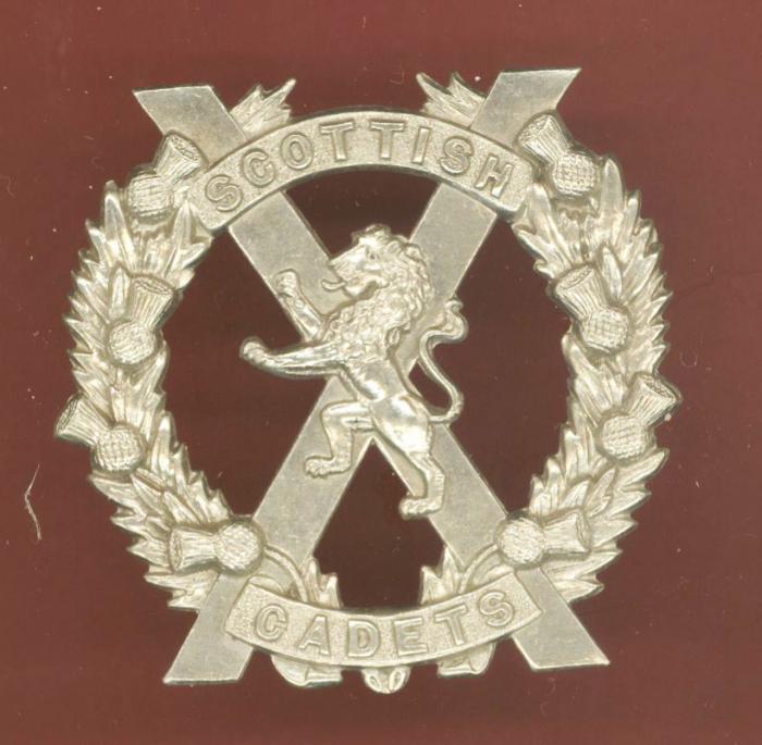 Scottish Cadets Company glengarry badge