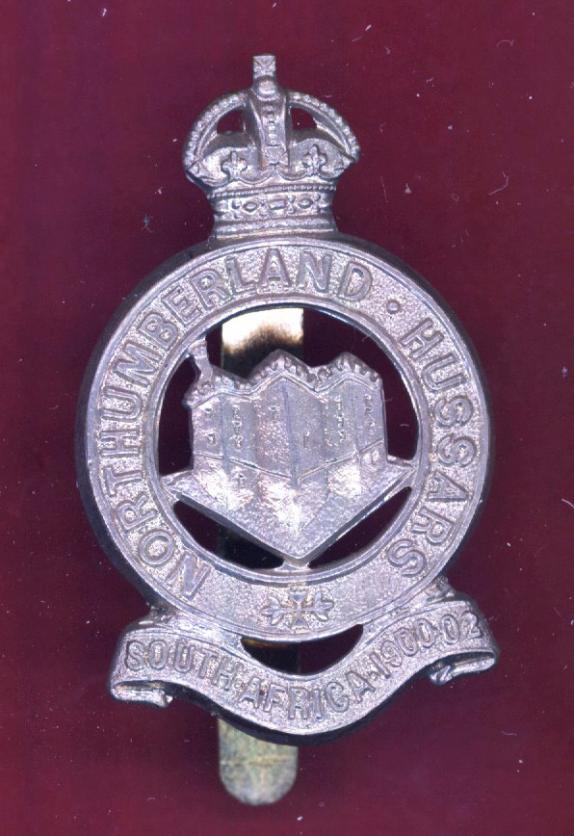 Northumberland Hussars Yeomanry cap badge