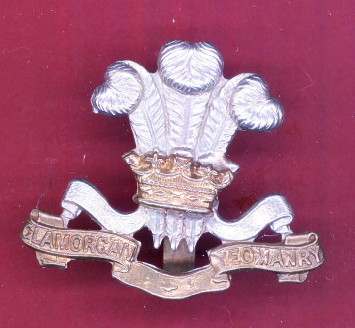 Glamorganshire Yeomanry OR's cap badge