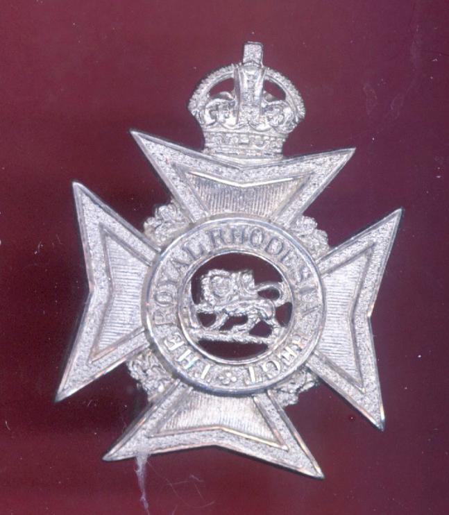 Royal Rhodesia Regiment Officer's cap badge