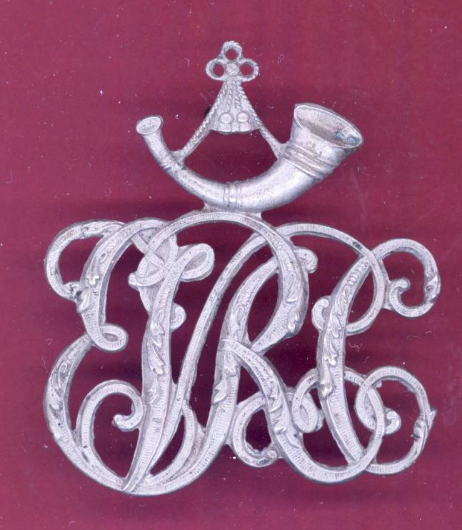 Eaton Volunteer Rifle Corps Victorian shako badge