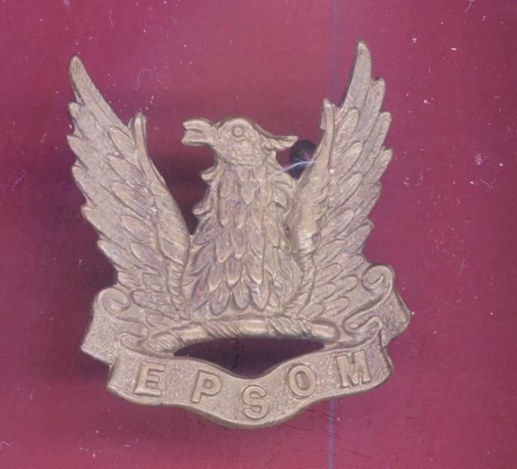 Epson College O.T.C. cap  badge