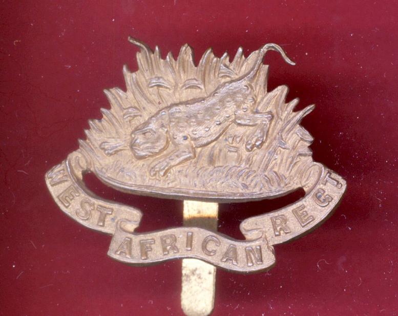 West African Regiment WW1 OR's cap badge