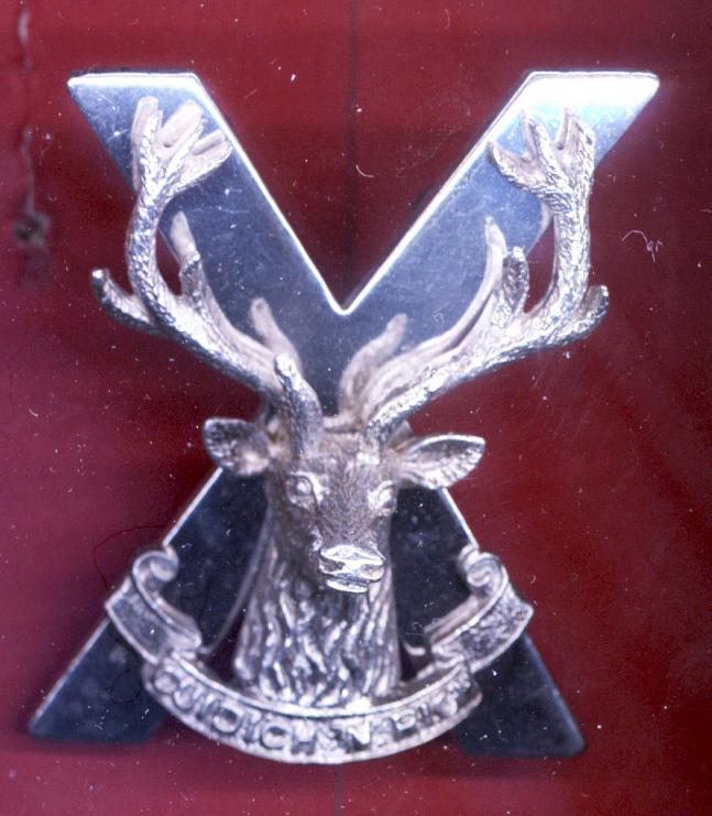 Scottish Highland Brigade Officer's glengarry badge