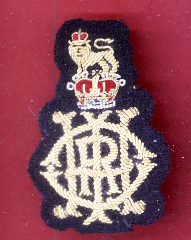 Queen’s Royal Irish Hussars Officer’s  bullion beret badge.