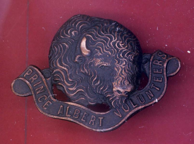 Canadian Prince Albert Volunteers pre WW2 Cap Badge