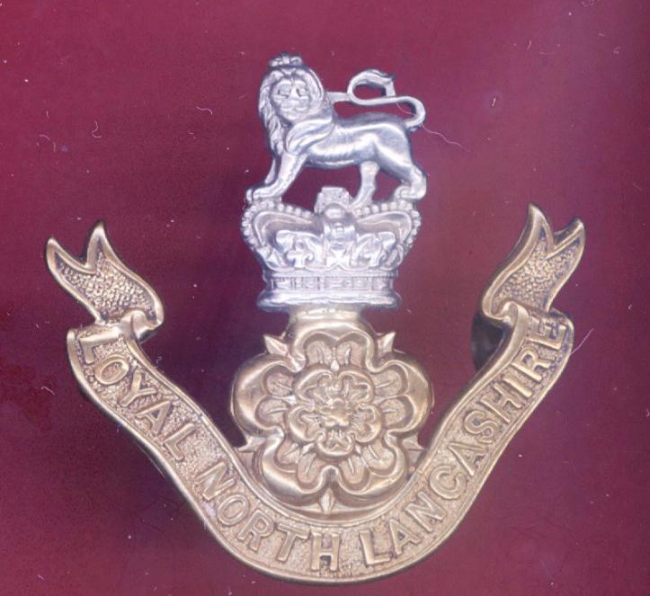 Loyal North Lancashire Regiment Victorian OR's cap badge circa 1896-1901.