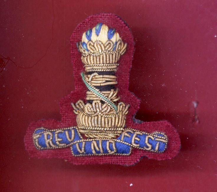 11th Hussars (Prince Albert's Own) Officers bullion beret badge