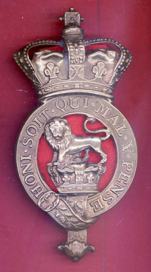 1st Royal Dragoons Victorian  badge