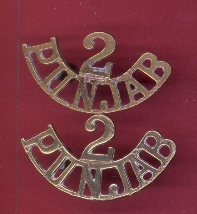 Indian Army 2 / PUNJAB shoulder titles