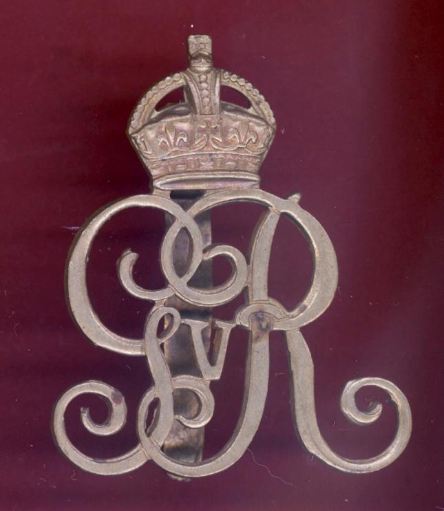 The King's Own Royal Norfolk Yeomanry WW1 OR's large cap badge