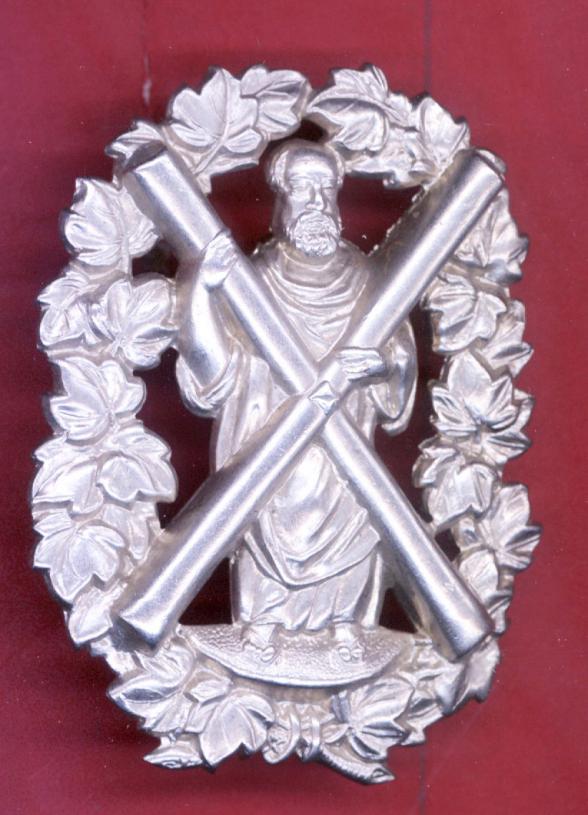 Scottish 1st Administrative Bn. Aberdeenshire R.V.Victorian OR's glengarry badge