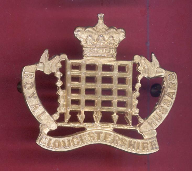 Royal Gloucestershire Hussars Yeomanry NCO's cap badge