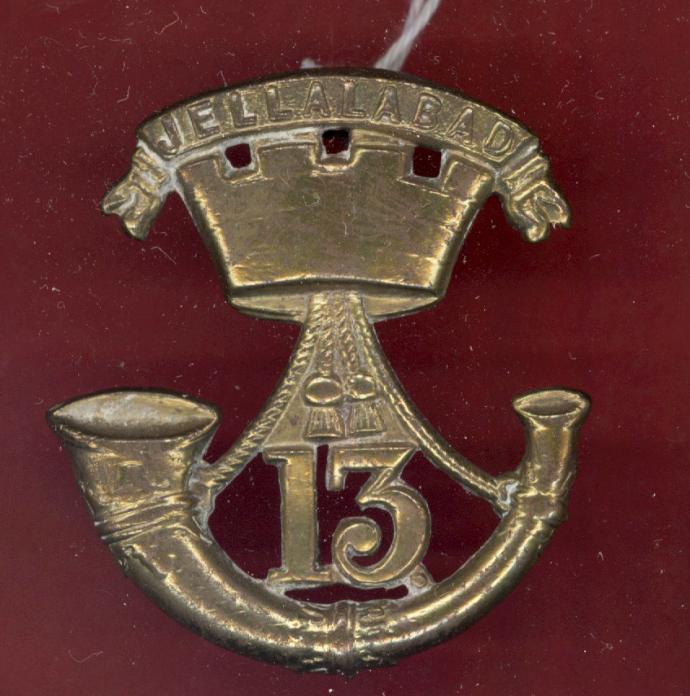 13th (Somersetshire) Regiment of Foot Victorian OR’s glengarry badge