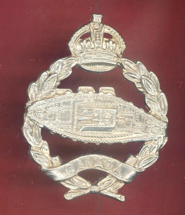 Canadian Armoured Corps WW2 cap badge