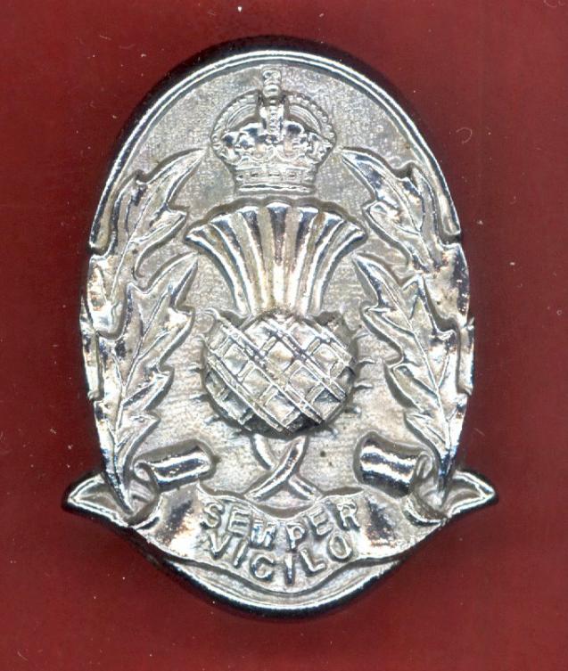 Scottish Edinburgh Police Constabulary cap badge