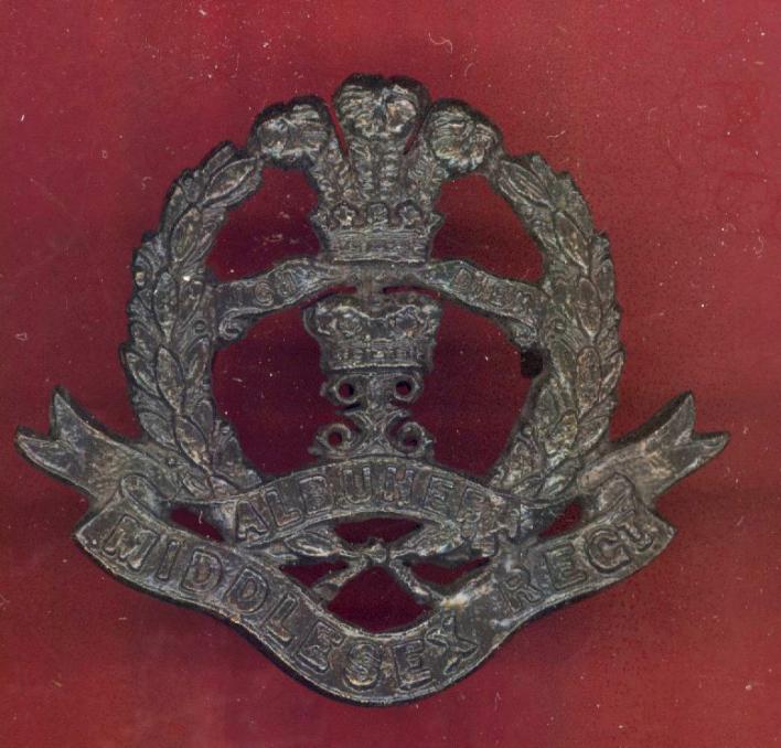 The Middlesex Regiment Officer's OSD cap badge