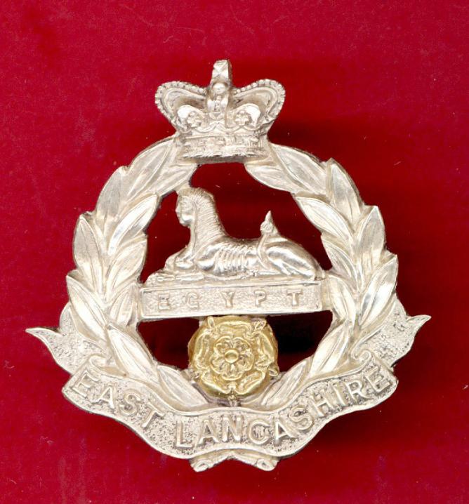 East Lancashire Regiment Victorian cap badge