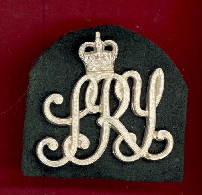 The Sherwood Rangers Yeomanry NCO's rank badge