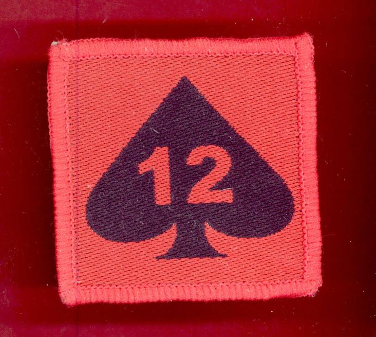12 Mechanized Brigade cloth formation sign