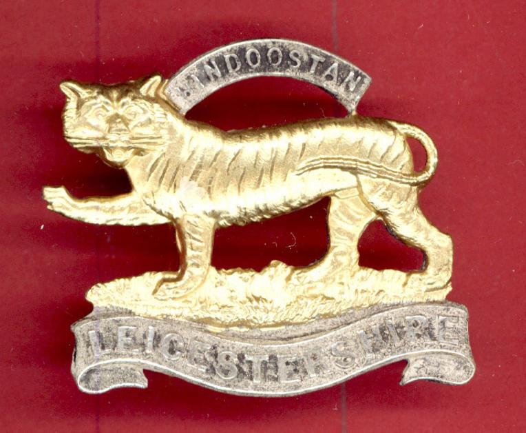 The Leicestershire Regiment Victorian Senior NCO's cap badge