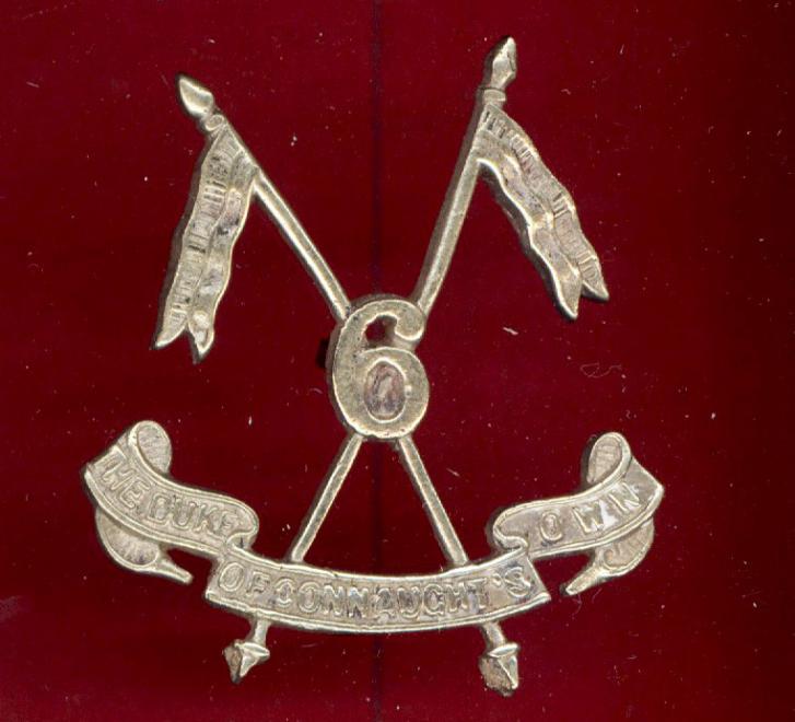 Indian Army 6th Duke of Connaughts Own Lancers head-dress badge