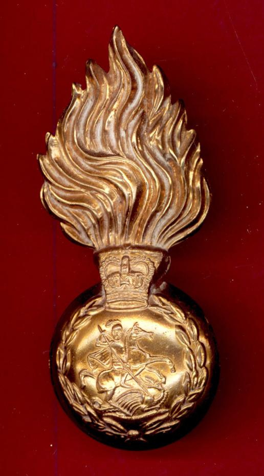 Royal Regiment of Fusiliers Corps of Drums Fur Cap badge