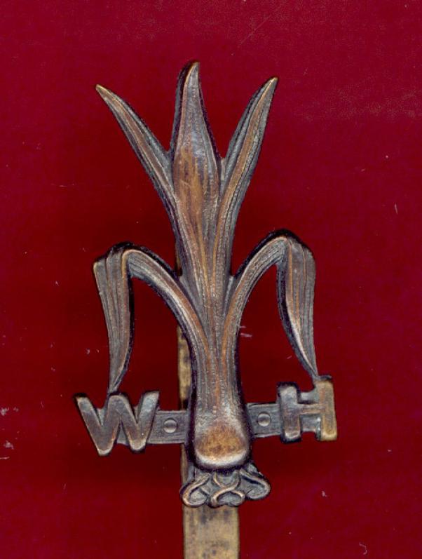 The Welsh Horse Yeomanry WW1 cap badge