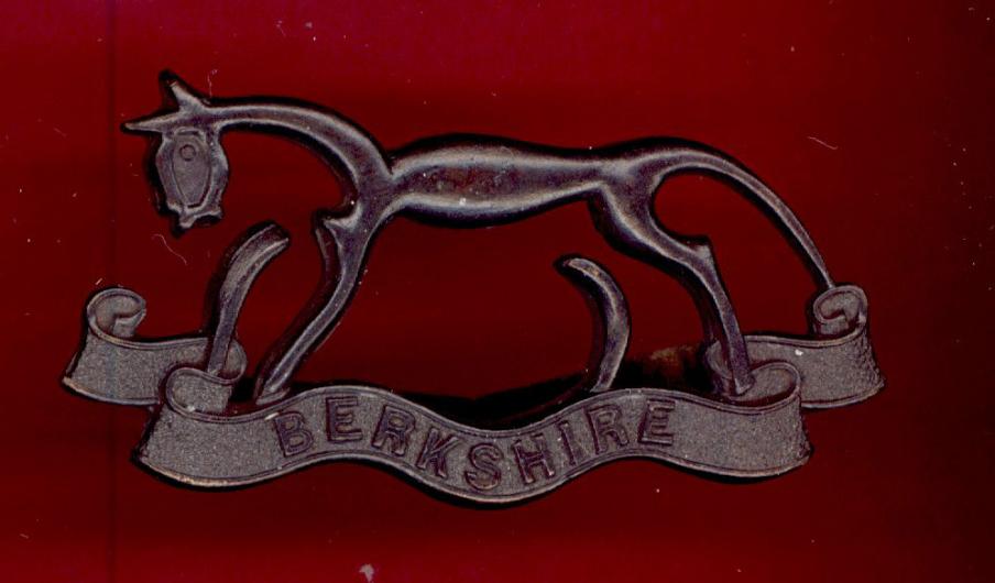 Berkshire Yeomanry Officer's OSD cap badge