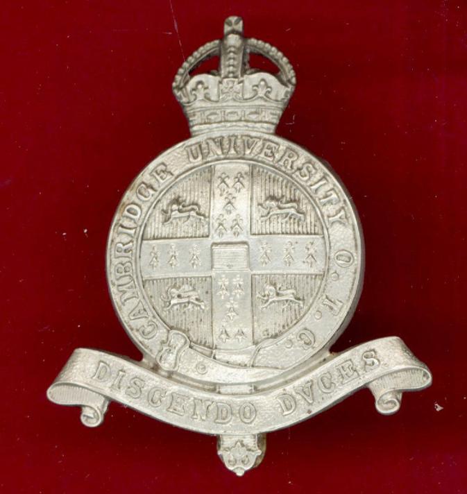 Cambridge University O.T.C. cap badge