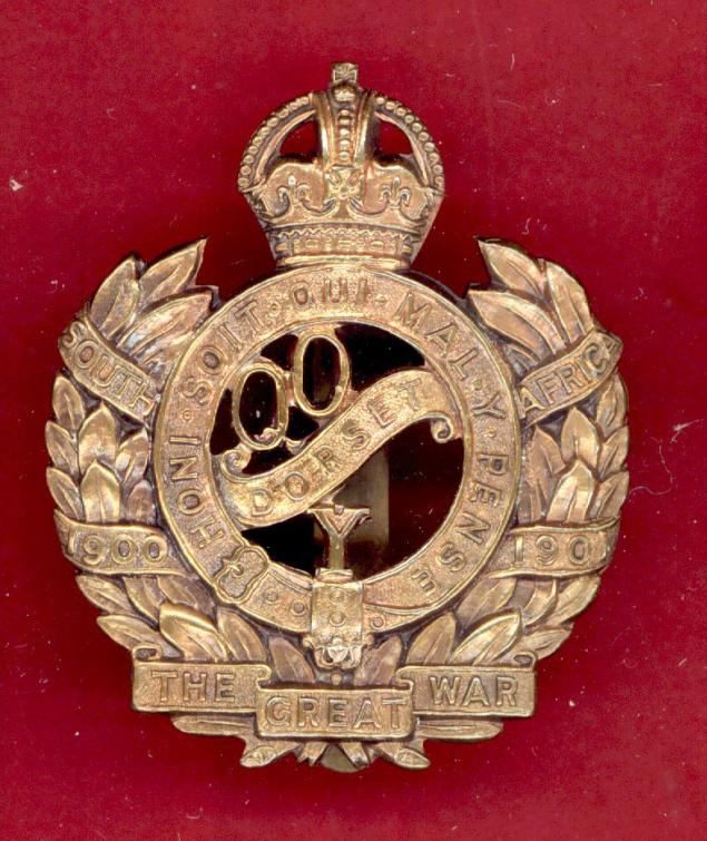 Queen's Own Dorset Yeomanry OR's cap badge