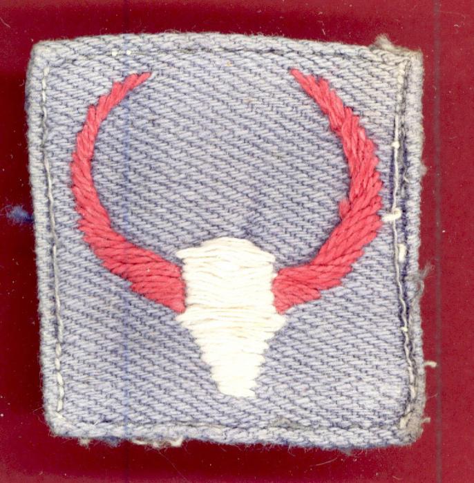 21st Indian Infantry Division WW2 cloth formation sign