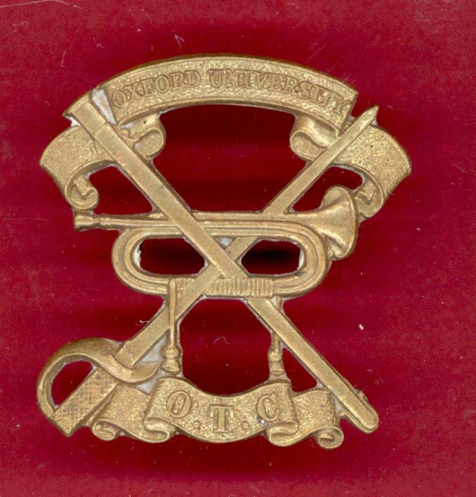 Oxford University Cavalry Section cap badge