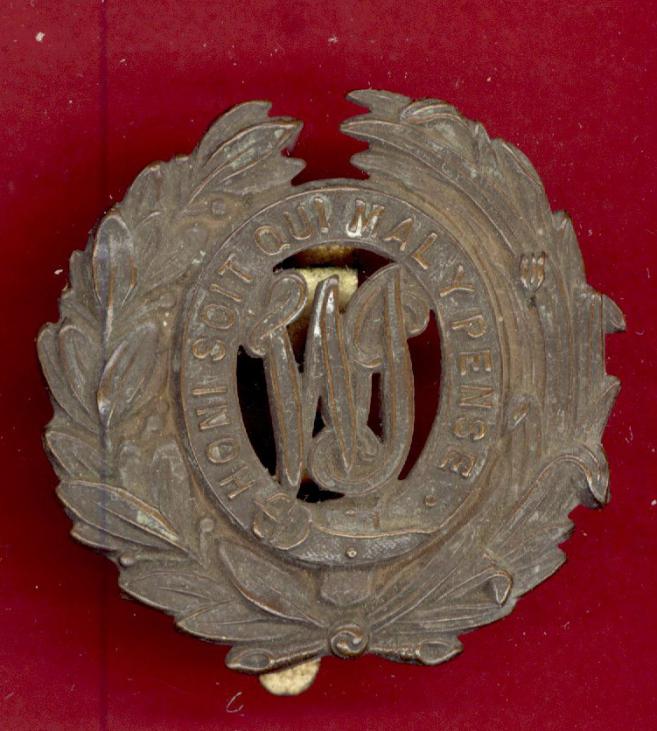 West India Regiment Officer's helmet / pagri badge