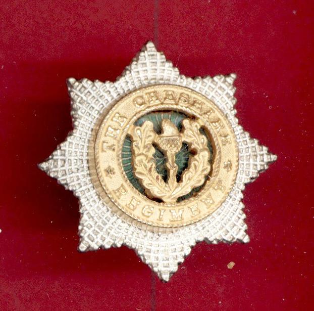 The Cheshire Regiment. Officers Field Service cap / beret badge