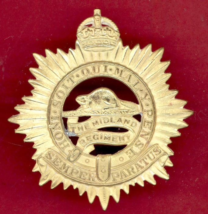 Canadian The Midland Regiment (Northumberland & Durham)WW2 cap badge