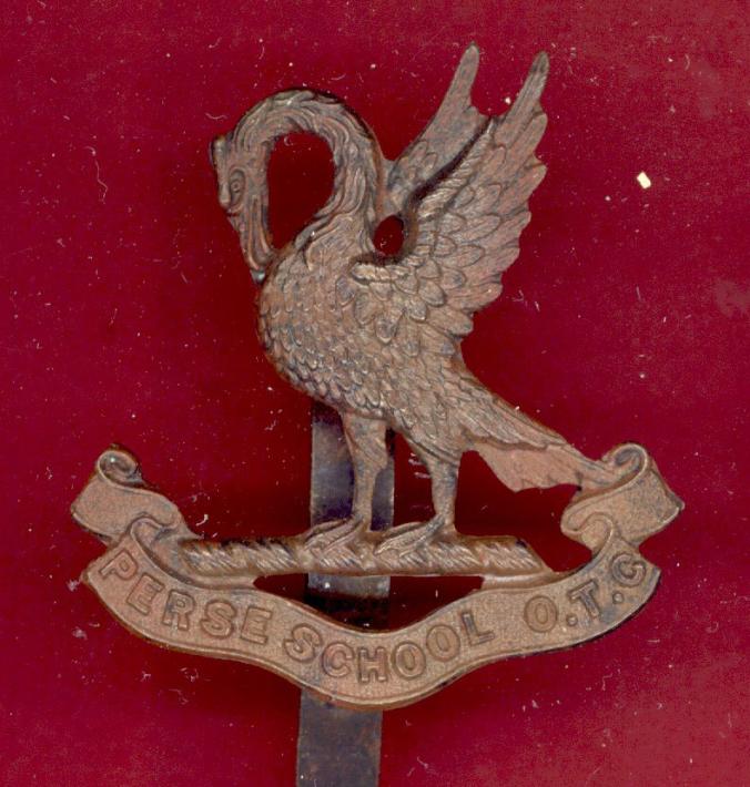 Perse School Cambridge O.T.C. cap badge