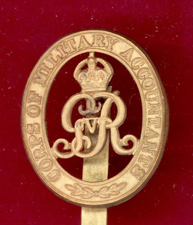 Corps of military Accountants OR's cap badge