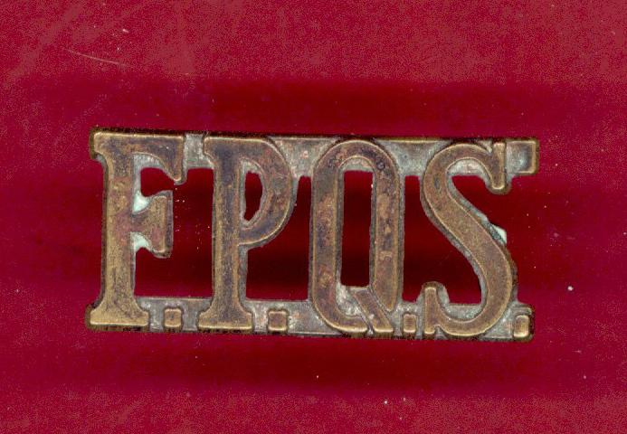 F.P.Q.S. Unknown shoulder title