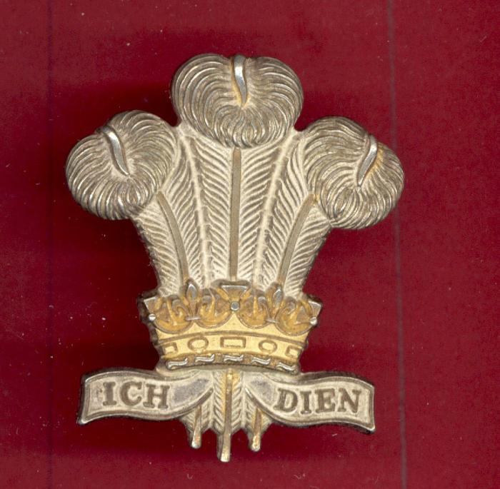 Royal Regiment of Wales Officer's cap badge