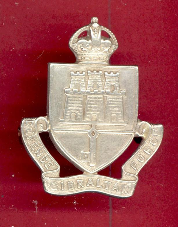 Gibraltar Defence Force cap badge