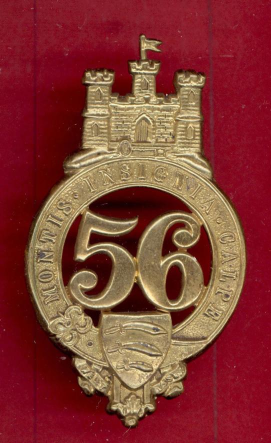 56th West Essex Regiment of Foot Victorian OR's glengarry badge