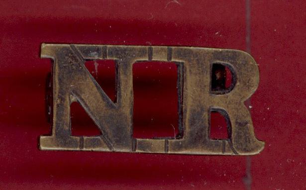 N.R. Nigeria Regiment  R.W.A.F.F. shoulder title