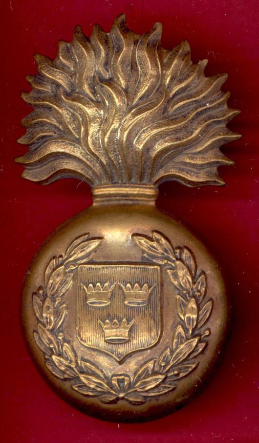 Irish Royal Munster Fusiliers Victorian OR's glengarry badge