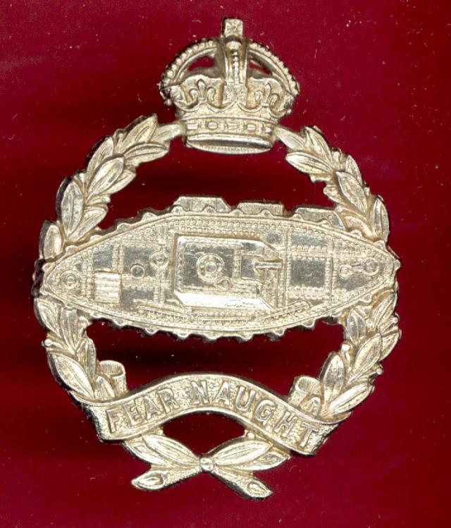 Royal Tank Corps 1924  cap badge