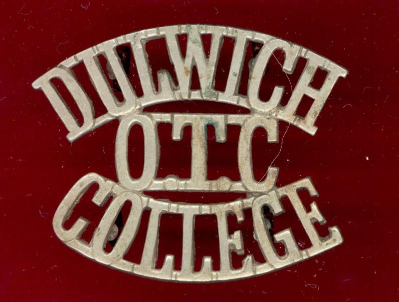 DULWICH / OTC / COLLEGE shoulder title