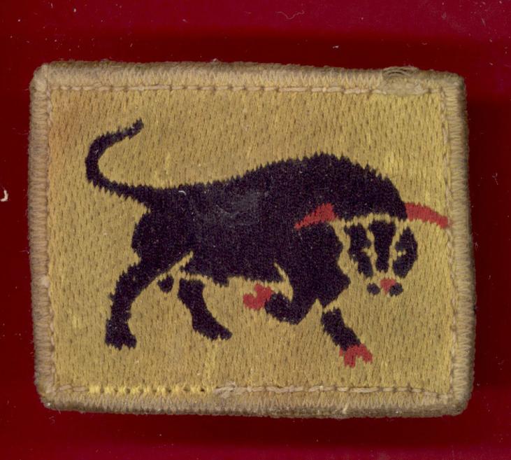 11th Armoured Division cloth formation sign